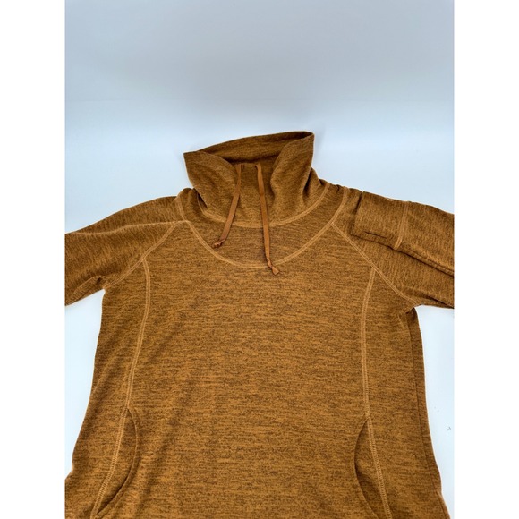 Kuhl Sweater Marled Cowl Neck Large  Pullover Long Sleeve Pocket Sweatshirt - Picture 8 of 16